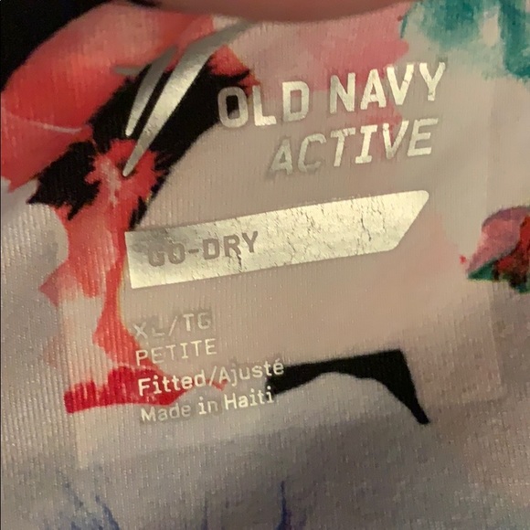 High waisted work out pants. Petite - Picture 2 of 4